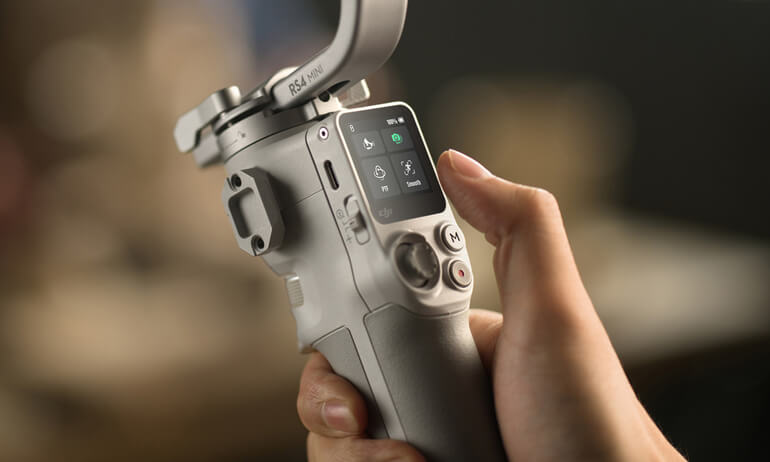 DJI RS 4 Mini |觸控式螢幕選單功能介紹