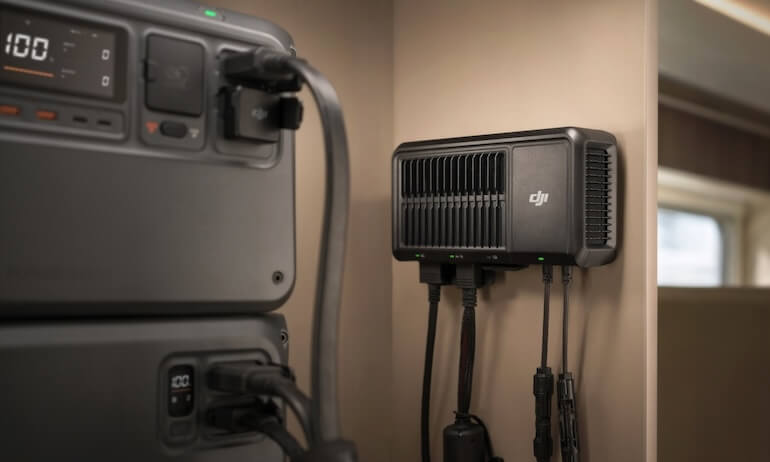 DJI 正式發表 DJI Power 1.8 千瓦太陽能/行車閃充、DJI Power 1 千瓦行車閃充