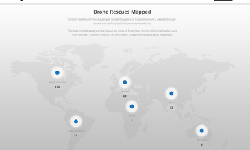 New DJI Drone Rescue Map Tracks Drone-Assisted Rescues Worldwide