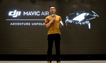 【採訪】摺疊便攜 更強悍！DJI Mavic Air 台灣發表暨體驗會‧有機會於農曆年前發貨！