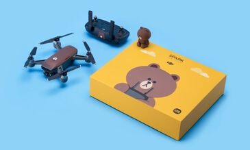 DJI Spark 空拍機是熊大的新玩具