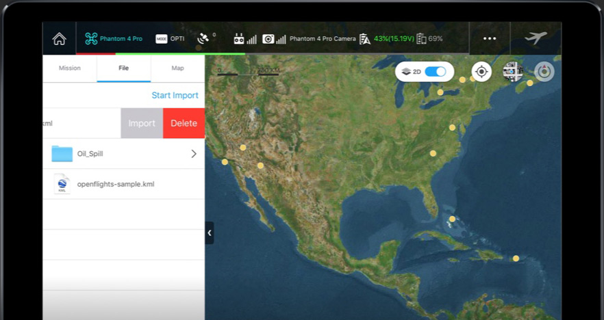 GS Pro - GIS Data Import - DJI