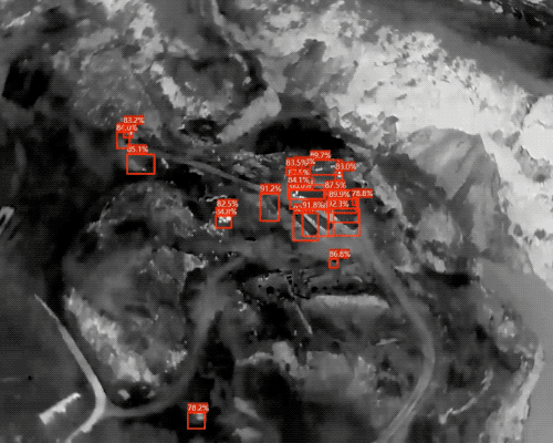 热成像智能检测违法采矿行为