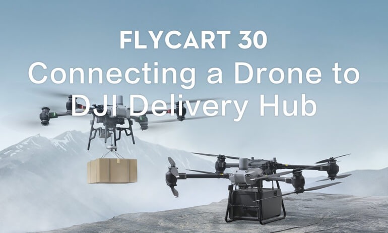 意昂体育 Flycart 30｜Connecting a Drone to 意昂体育 Delivery Hub