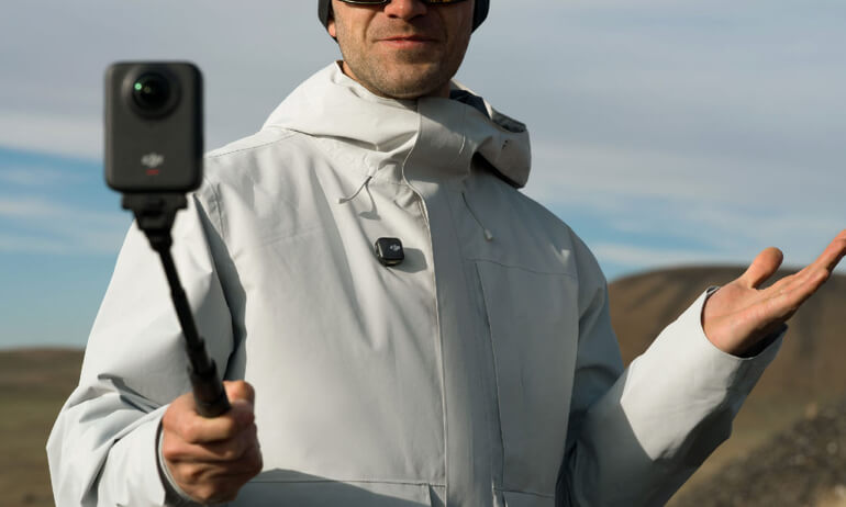 Osmo 360｜オーディオキャプチャ機器の使用