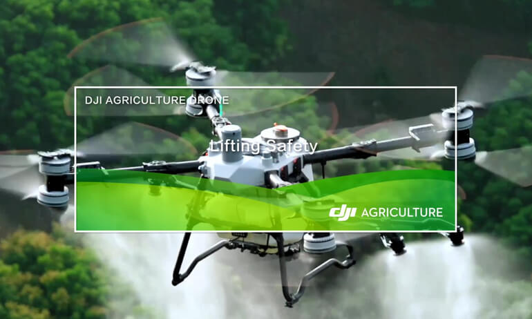 Sistema de elevación DJI Agras T55