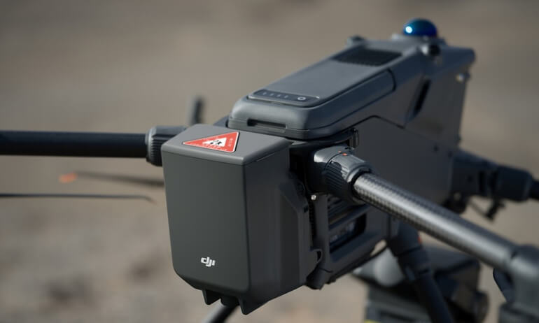 DJI AP100 Parachute | Securing Safety Tethers to Single Gimbal Connector