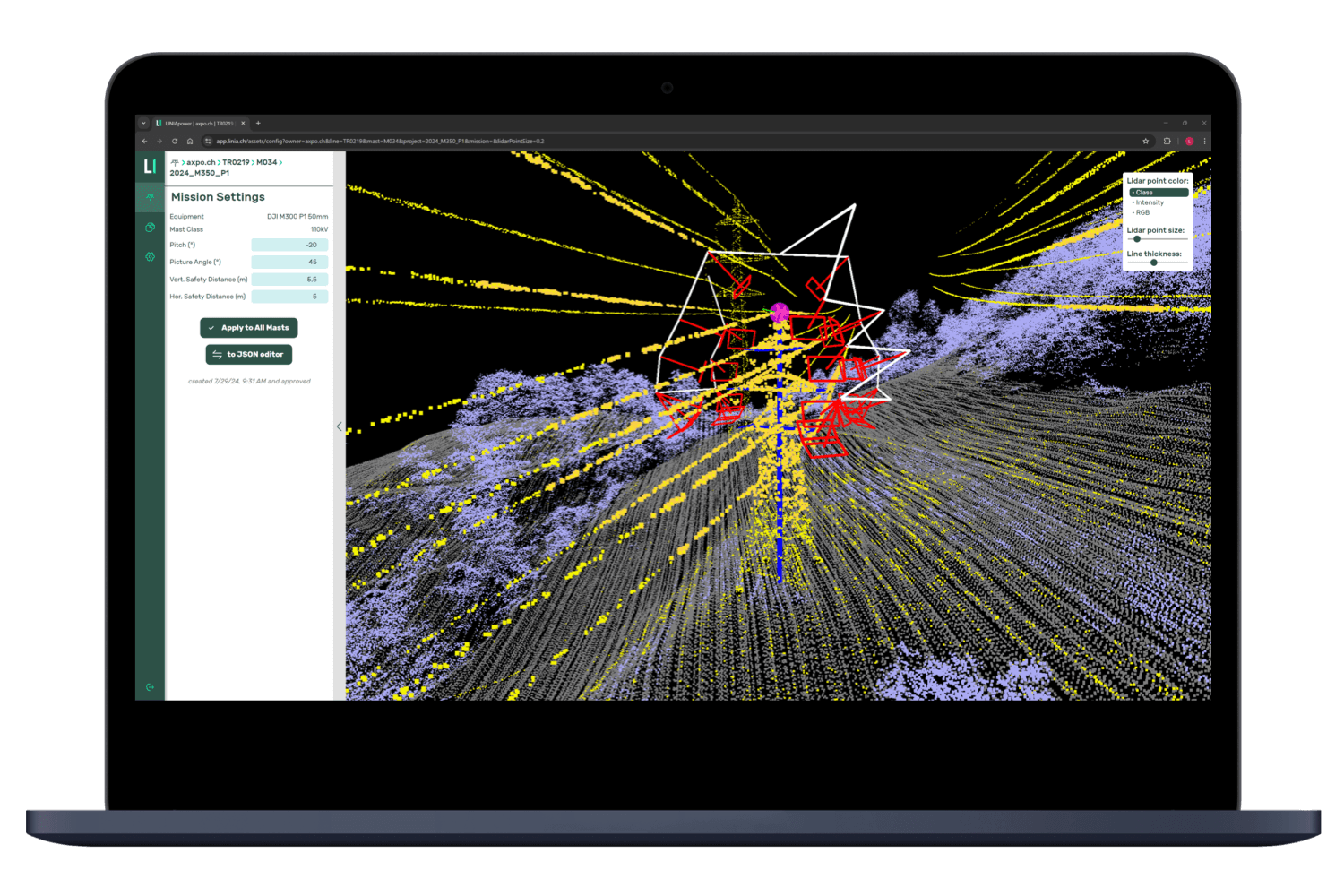 Grid Pin Pointing Software LINIA - Automated Power Grid Inspection Software - Ecosystem Solution ...