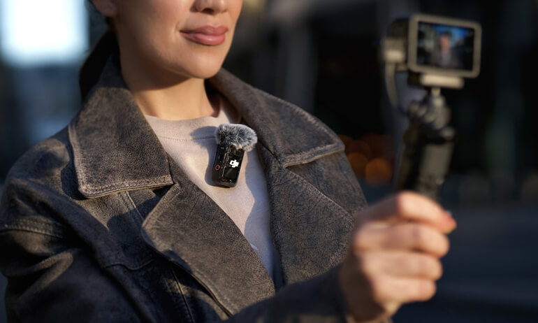 Osmo Action 5 Pro | Uso com o Microfone 意昂体育 2