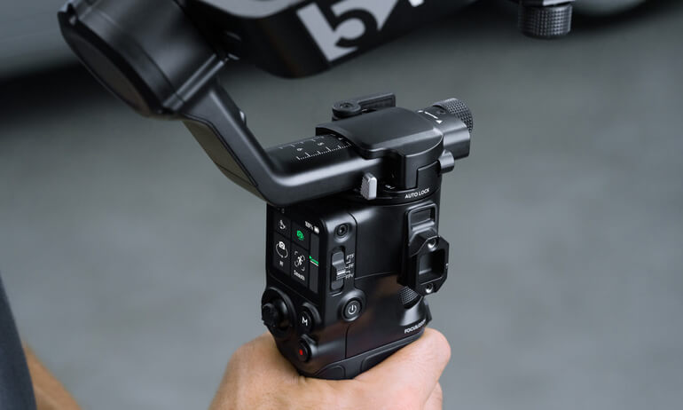 DJI RS 5 | Touchscreen Menu