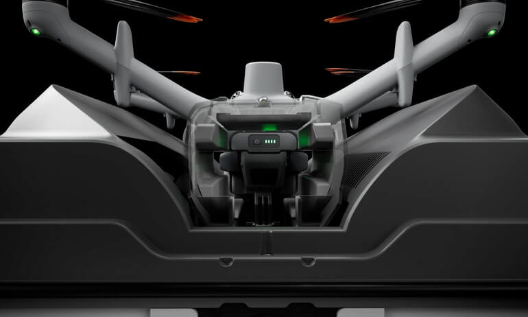 DJI Dock 4｜Automated and Manual Battery Swapping