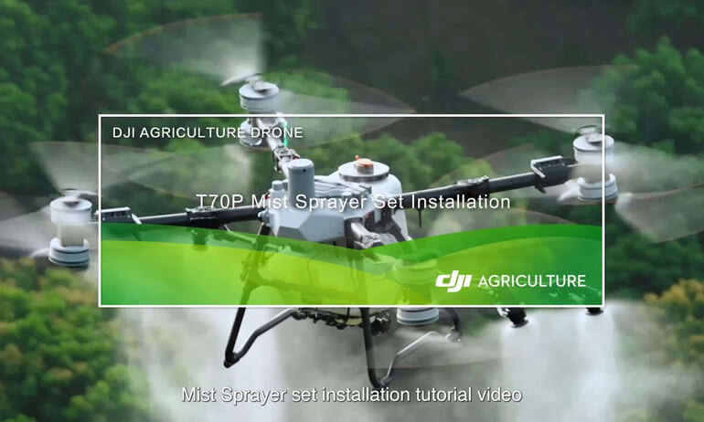 T70P Mist Sprayer Set Installation