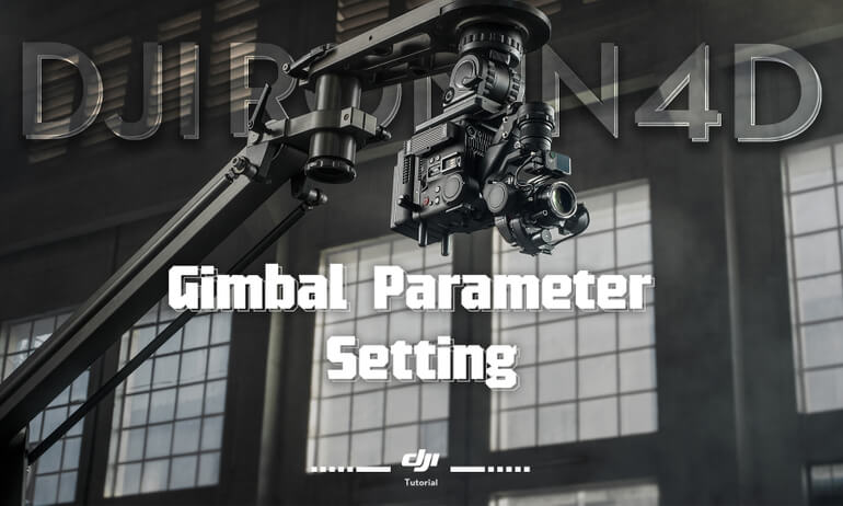 DJI Ronin 4D | Gimbal Parameter Setting