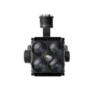 Close-up do Zenmuse V1 mostrando sua constru&ccedil;&atilde;o robusta