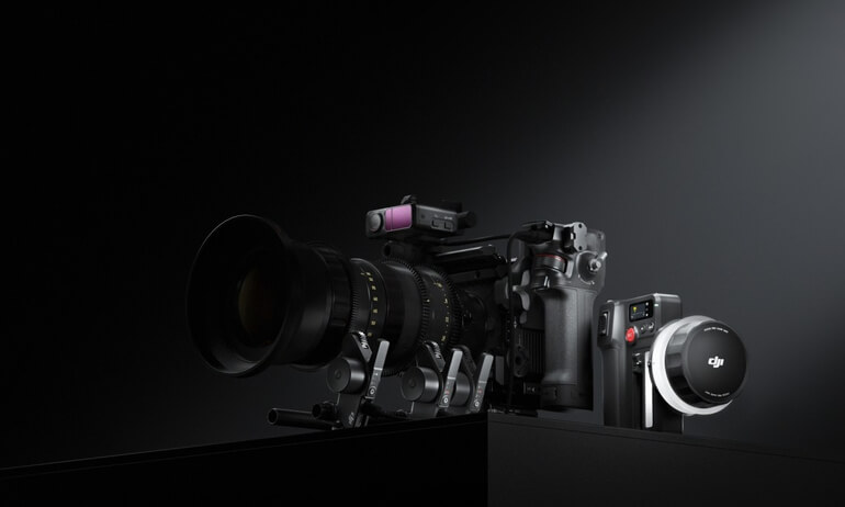 DJI Focus&nbsp;Pro | Utilisation de l’unité manuelle, du moteur, du LiDAR et de la poignée