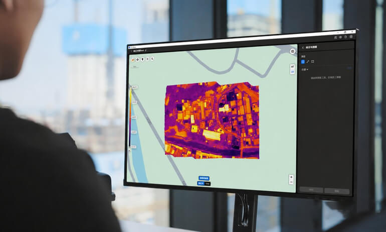 DJI Terra｜Thermal Infrared 2D Reconstruction