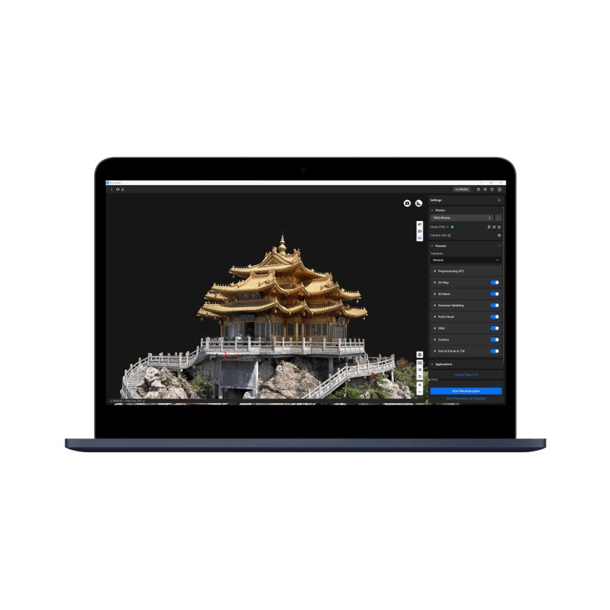DJI Terra — imagine oficială DJI