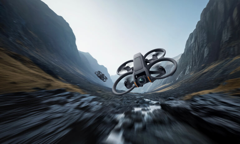 DJI、FPV飛行初心者でも、プロレベルの飛行スキルを実現できる