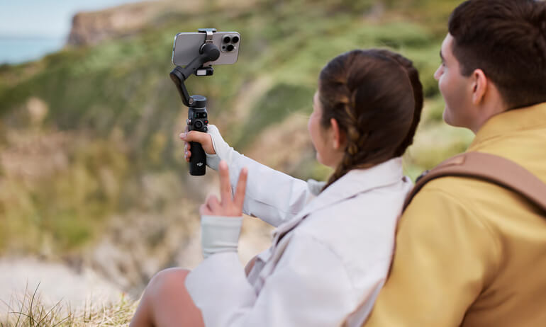 Série Osmo&nbsp;Mobile&nbsp;7 | Modes de suivi du stabilisateur