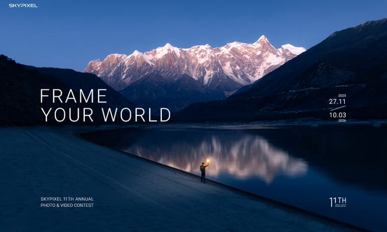 DJI y SkyPixel abren la convocatoria para el 11.º Concurso Anual de Fotografía y Vídeo