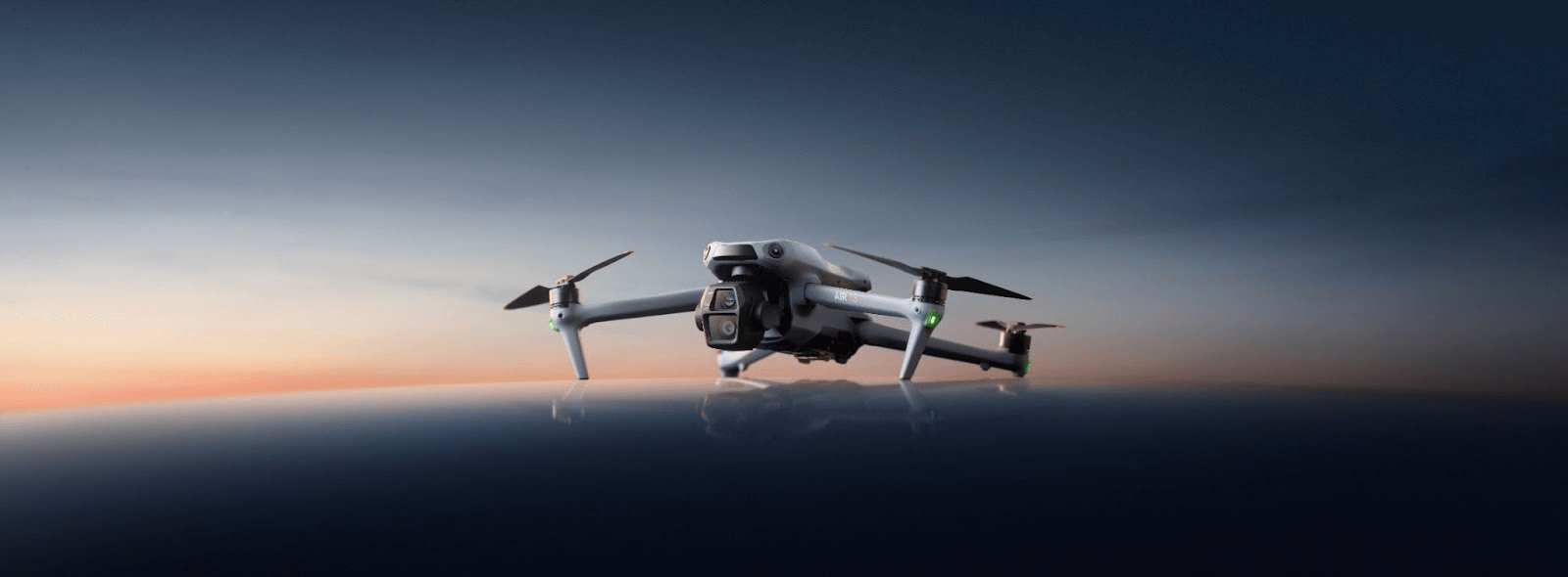 水平線とDJI Air 3S