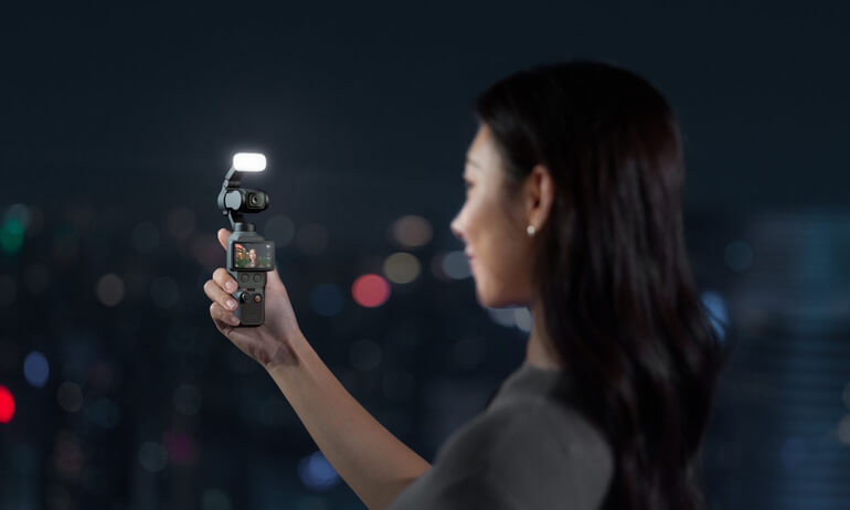 Osmo Pocket 4 | Luce di riempimento