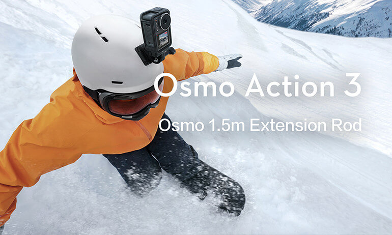 Osmo Action 3 | Osmo 1.5m Extension Rod