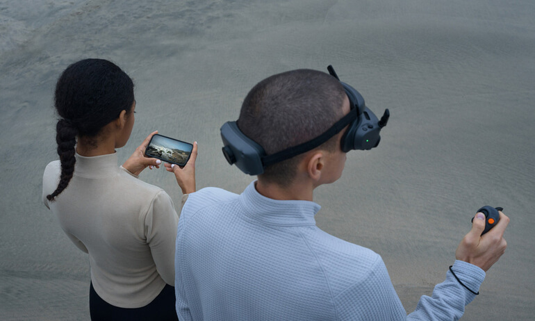 DJI Goggles&nbsp;3 | Partage de vue en direct
