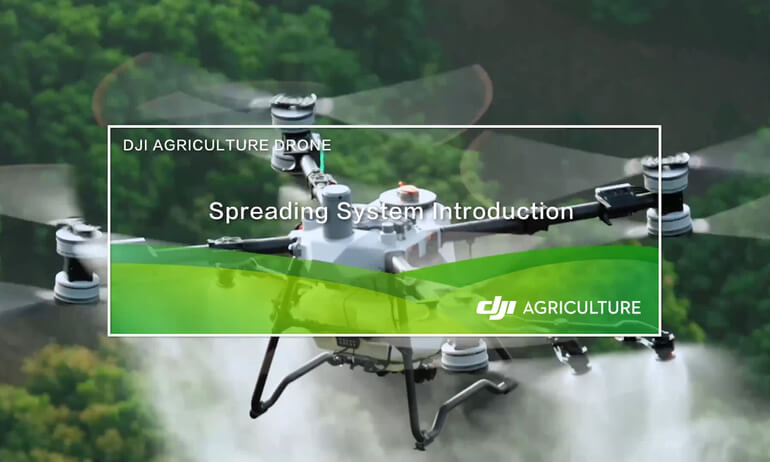 Sistema de esparcimiento DJI Agras T55