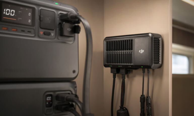 DJI Power 1.8kW Super Fast Charger｜Solar Power Scenario