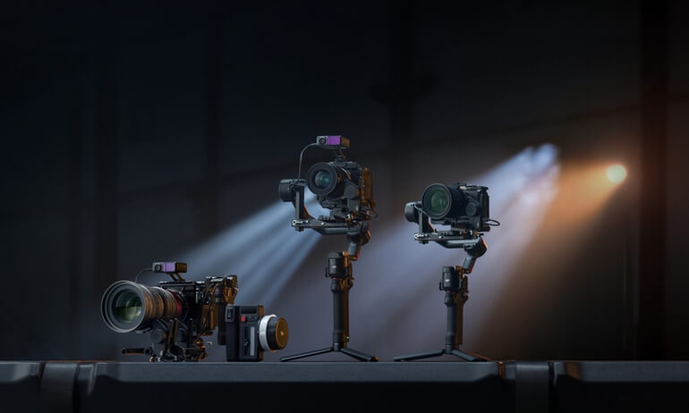 DJI RS 4 | Première utilisation