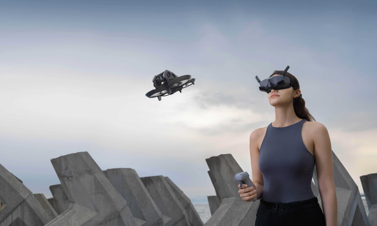 DJI Avata Explorer Combo és az új Pro-View Combo: DJI RC Motion 2-vel ellátott innovatív FPV élmény