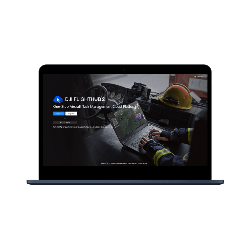DJI FlightHub 2 On-Premises — imagine oficială DJI