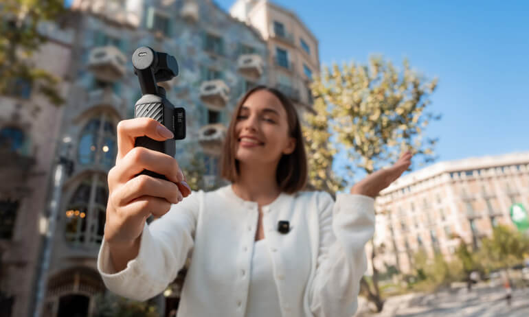 Вертикальная съёмка с DJI Osmo Pocket 4