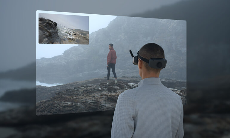 DJI Goggles&nbsp;3 | Vue réelle