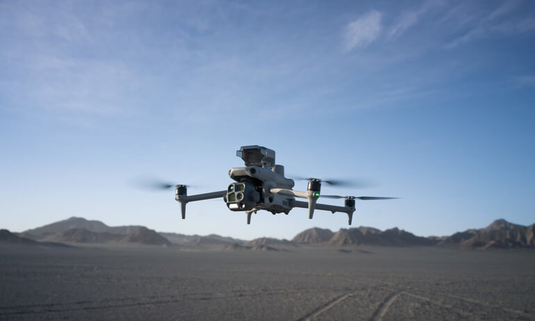 DJI Matrice 4T enterprise drone for mobile site security patrols in Ireland
