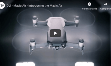 意昂体育 anuncia oficialmente o Mavic Air, seu drone compacto intermediário