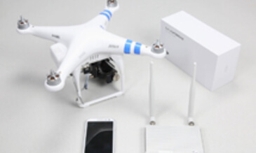 Démonstration de l'installation du DJI Lightbridge (avec la radiocommande DJI 5,8&nbsp;G)