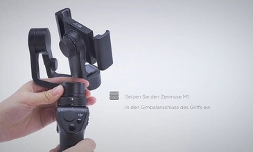 Installation des Osmo Zenmuse M1