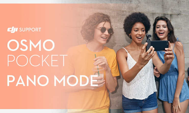 DJI –&nbsp;Osmo Pocket –&nbsp;Mode Panorama