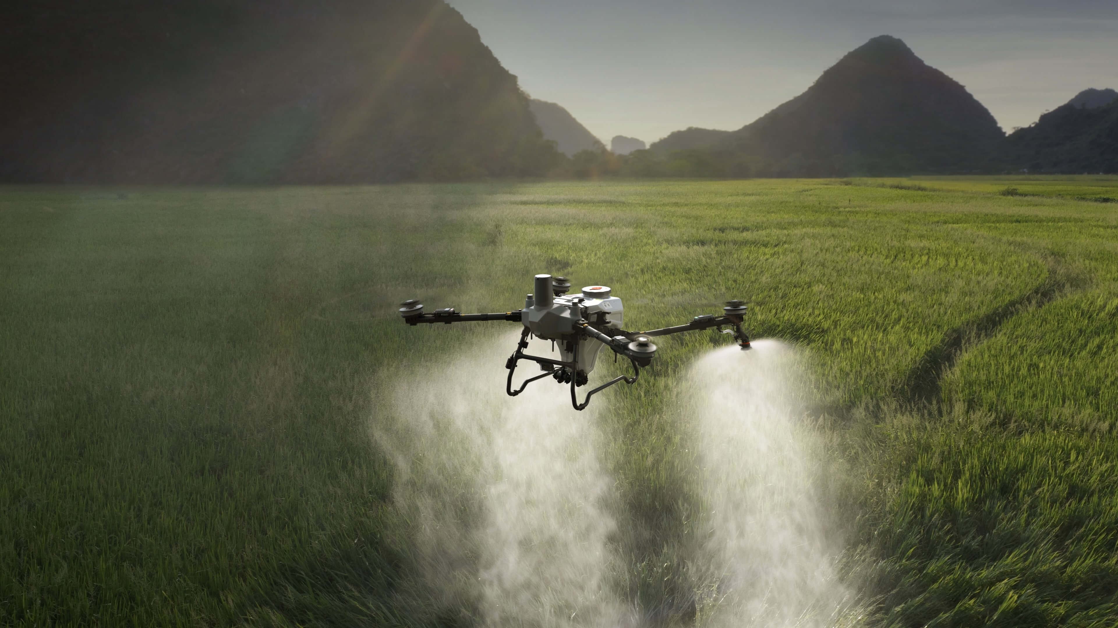 Sistema de pulverización del DJI Agras T55