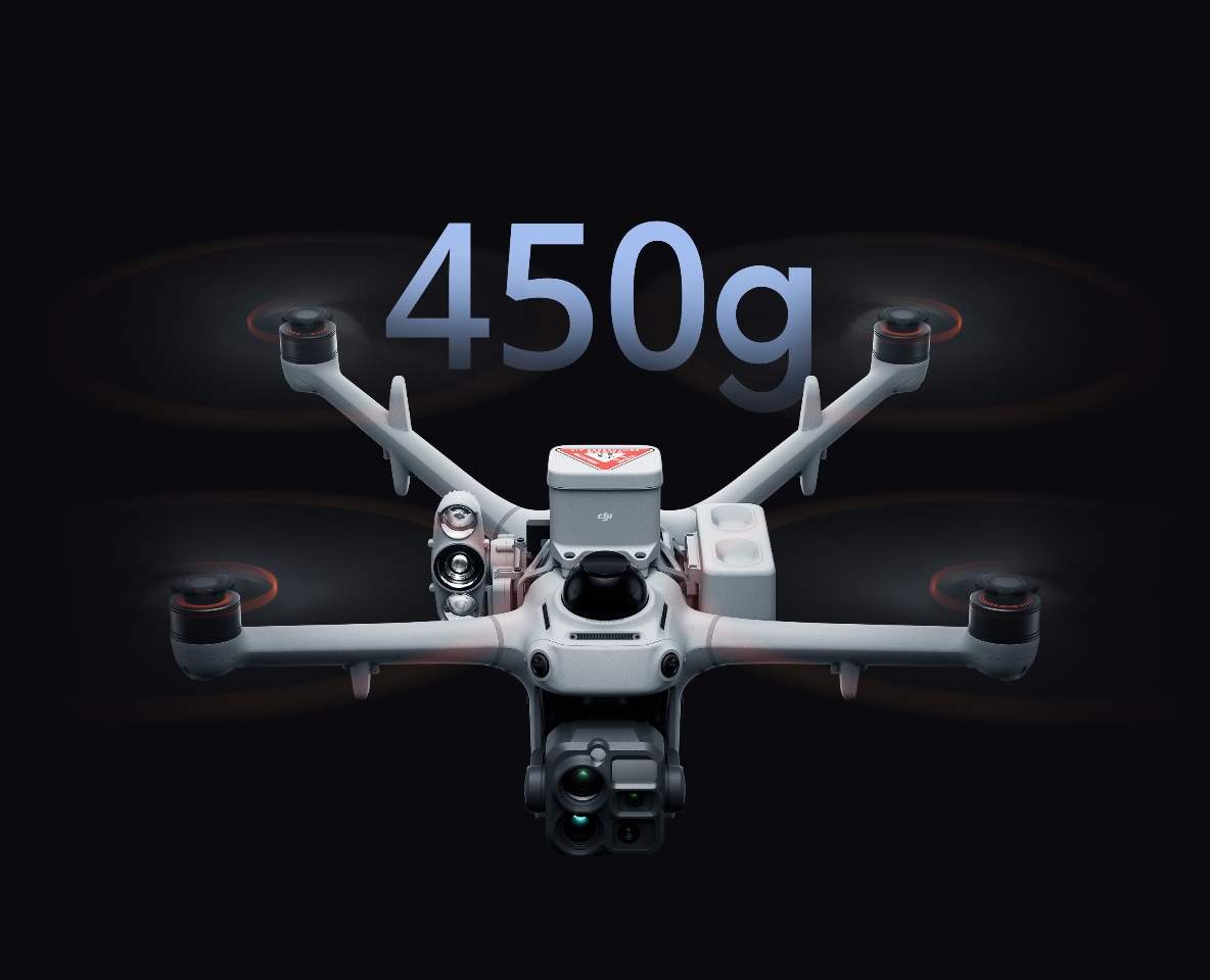 アクセサリーを搭載したDJI Matrice 5TD