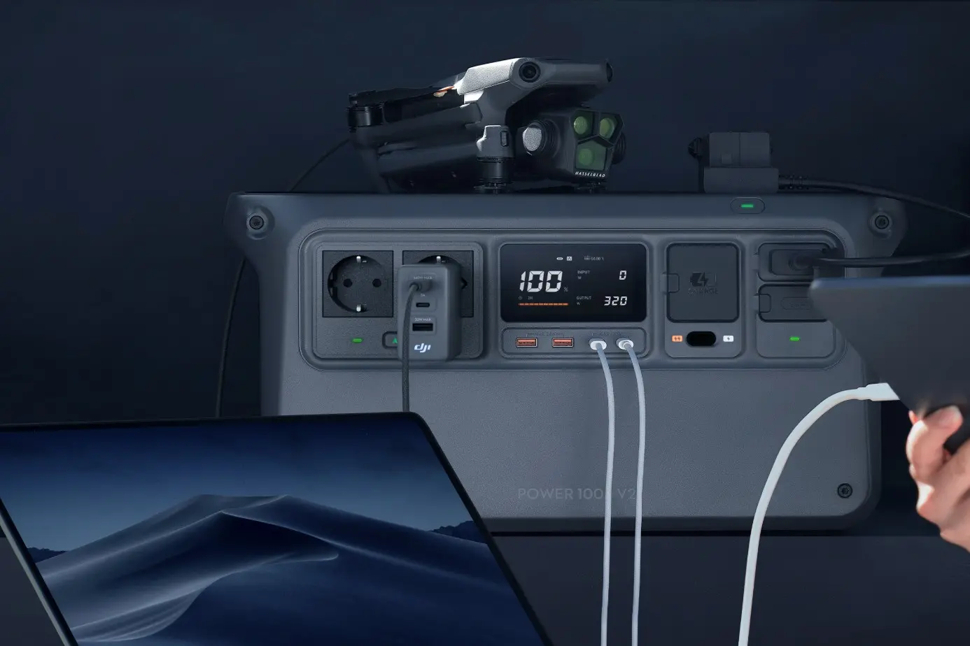 Adapted for DJI Ecosystem, Fast Recharging