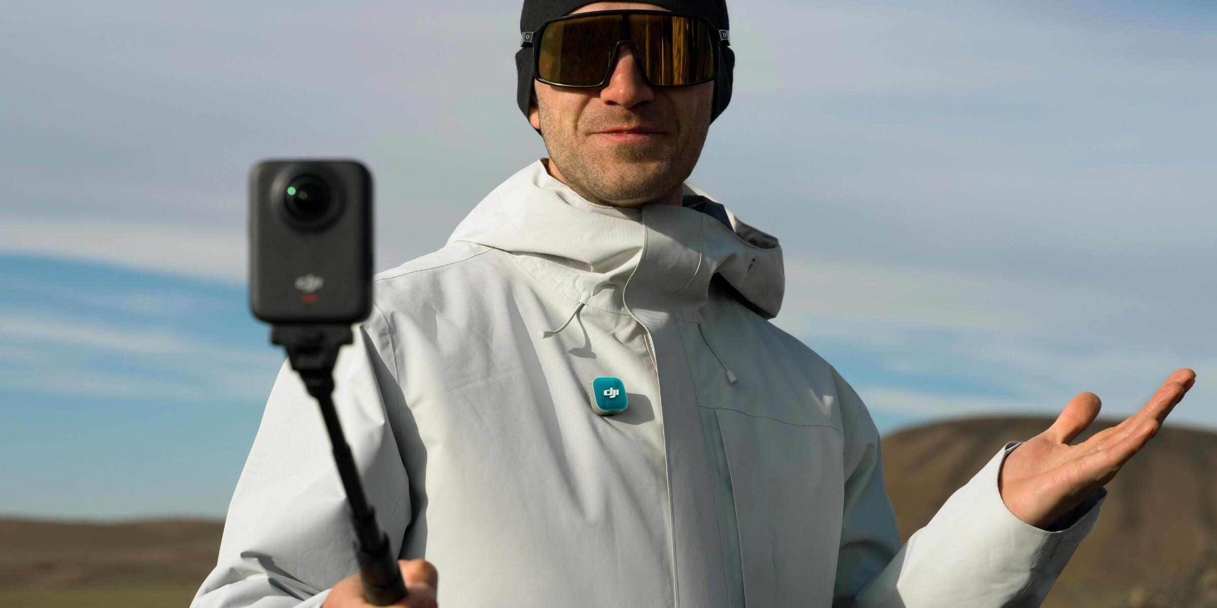 DJI MIC Mini 2 (TX) dùng với thiết bị OsmoAudio