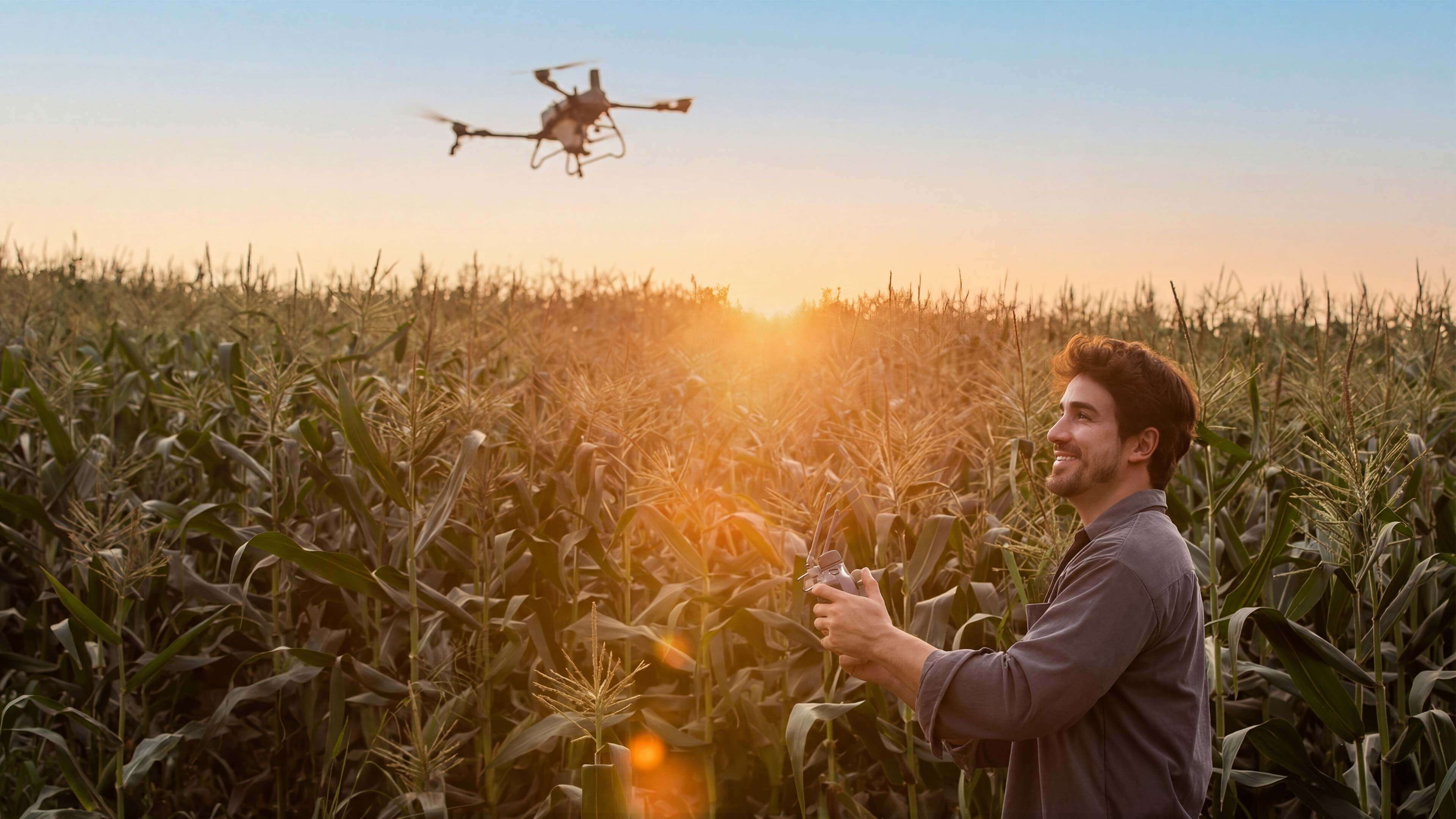 Operación intuitiva del DJI Agras T55