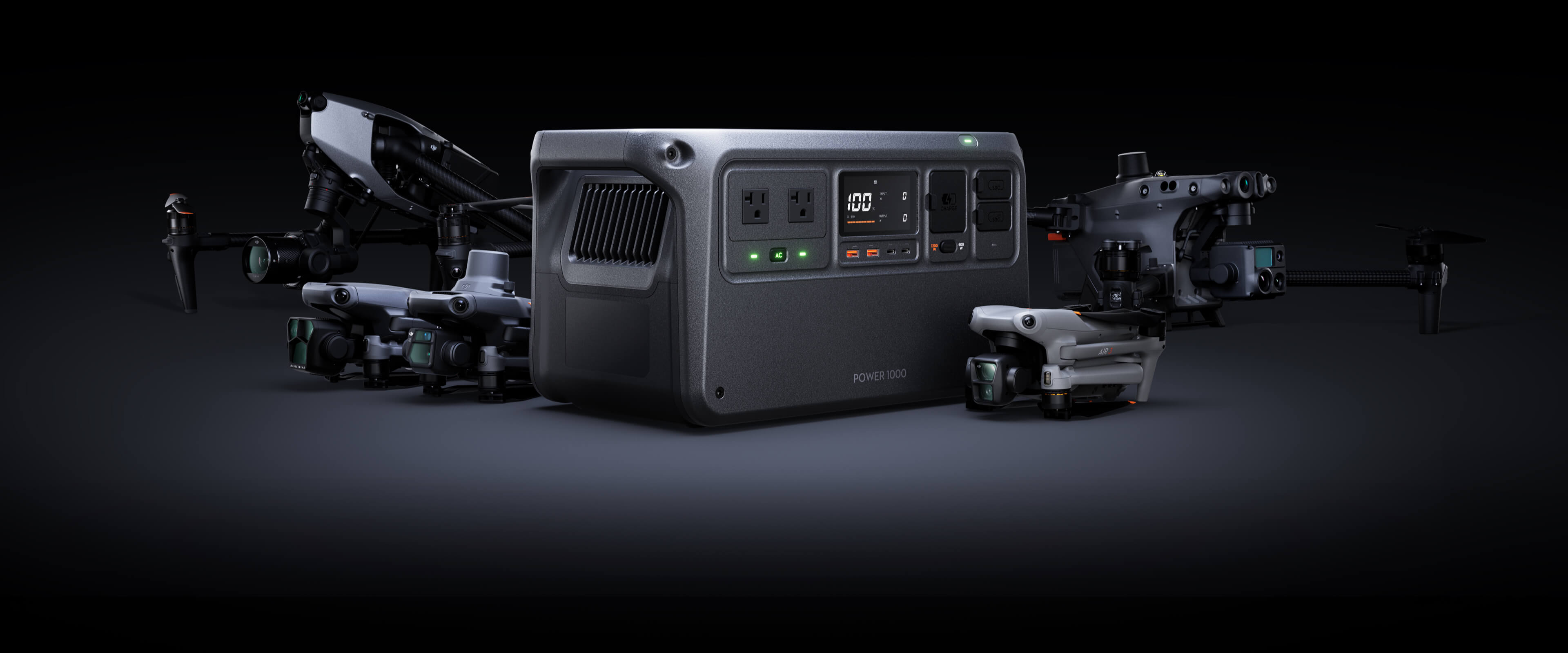 DJI Power 1000 - 1024Wh Portable Power Station - DJI United States