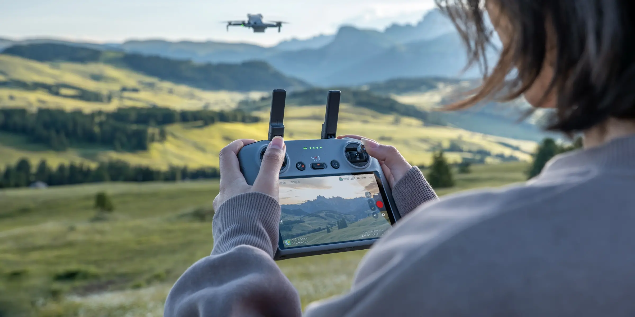 DJI Mini 5 Pro transmisión O4 Plus