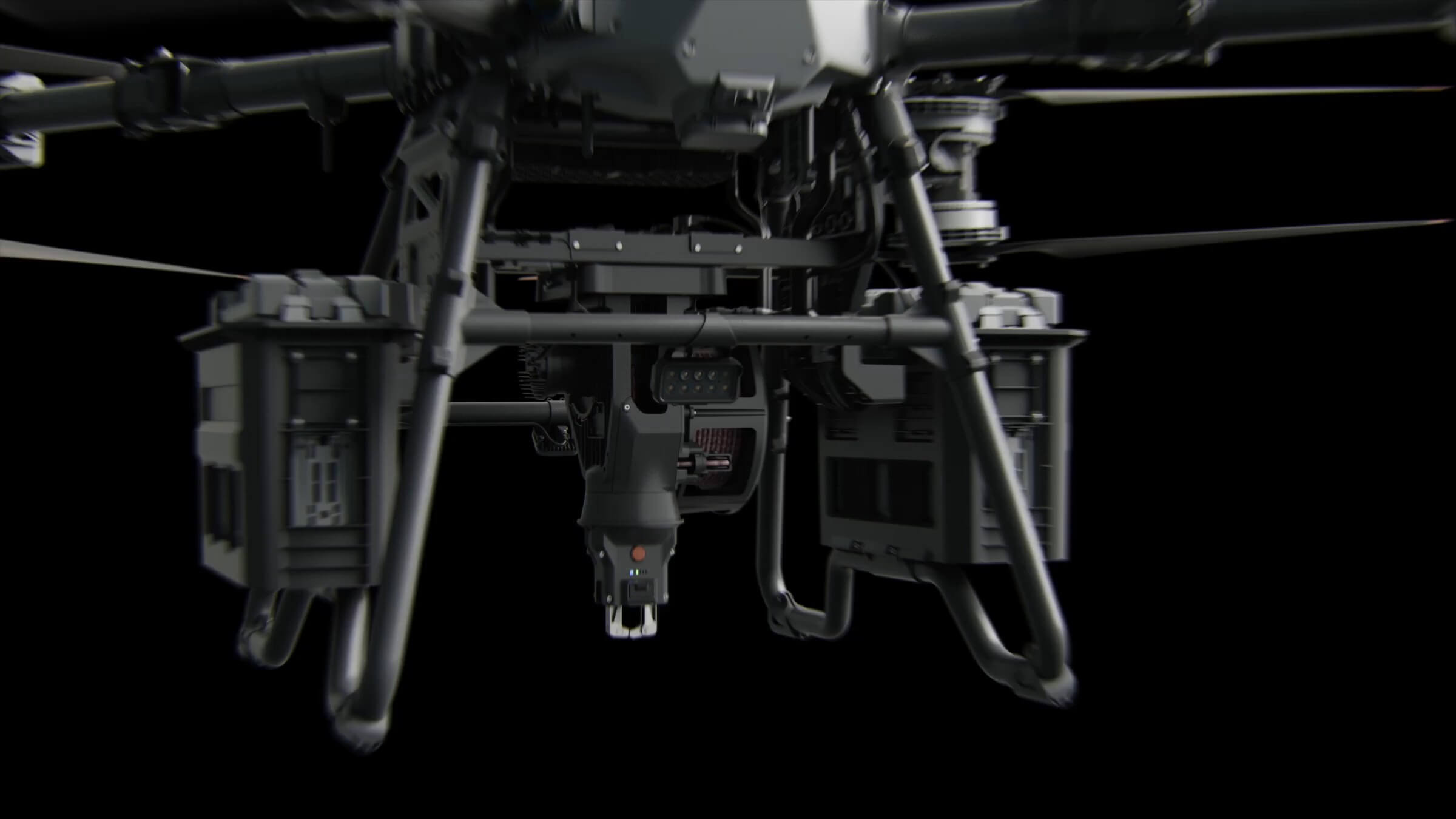 FlyCart 100 voando em clima adverso