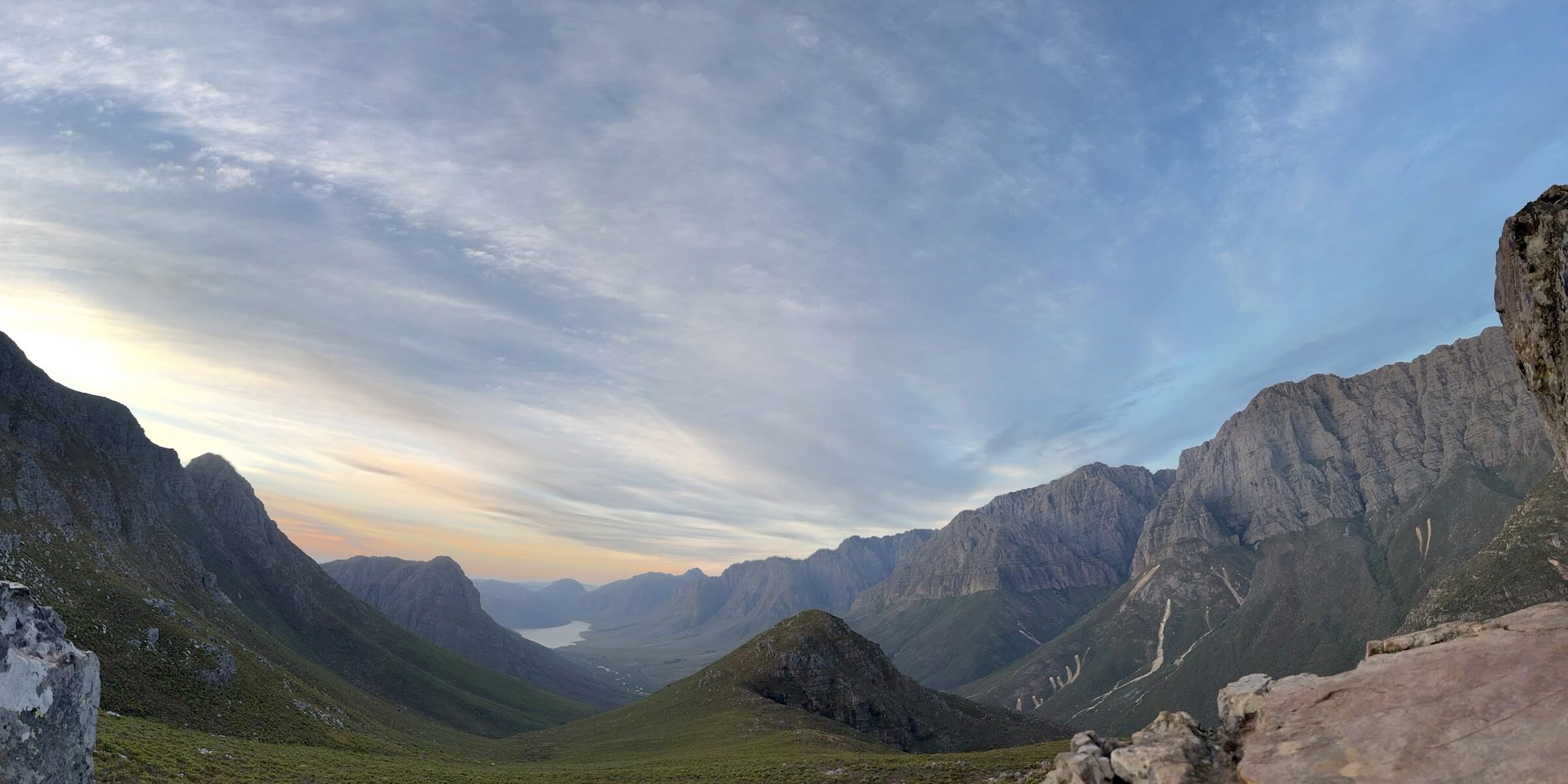 Panorama of Mountain Valley