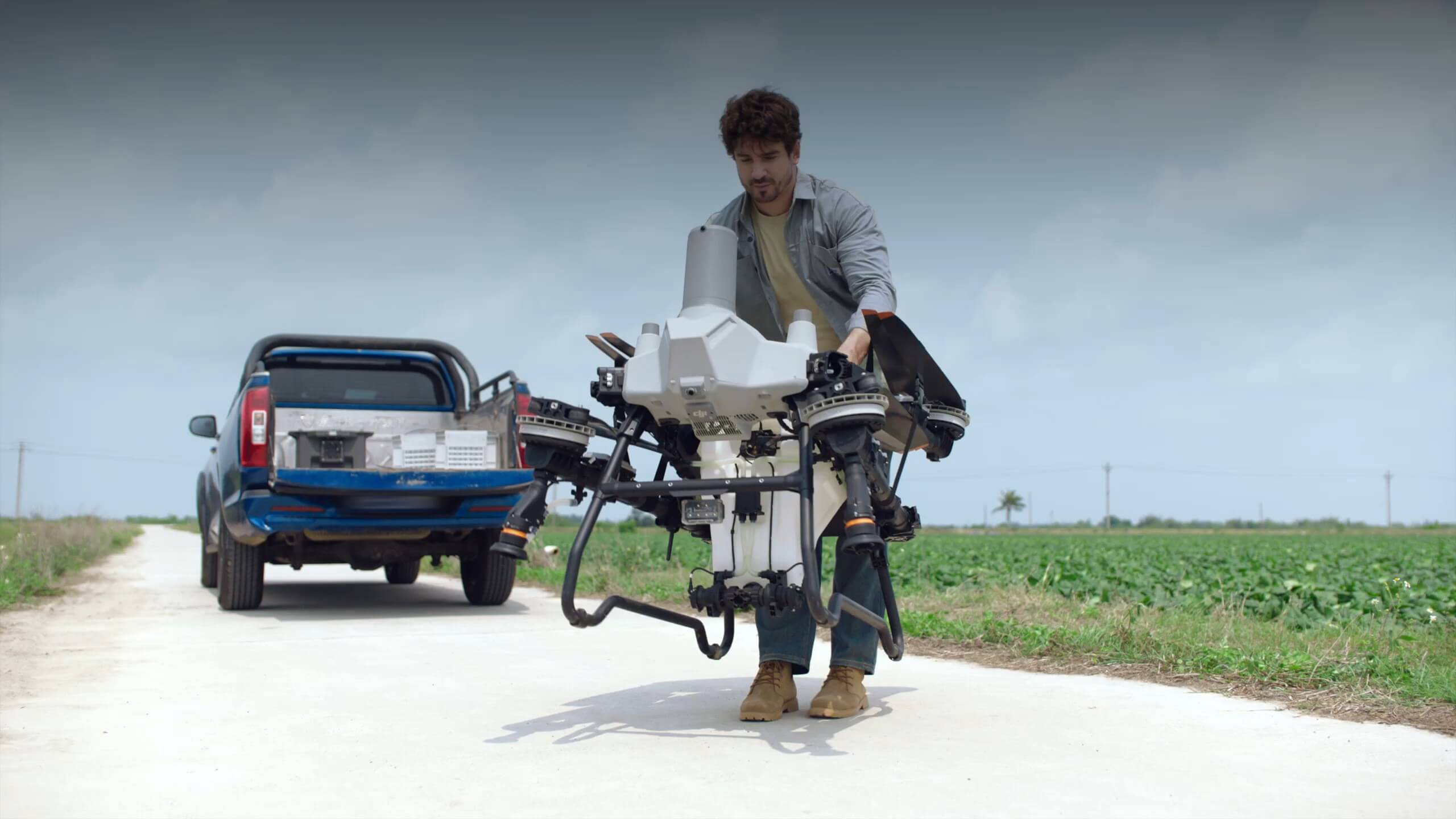DJI AGRAS T55 — hero banner